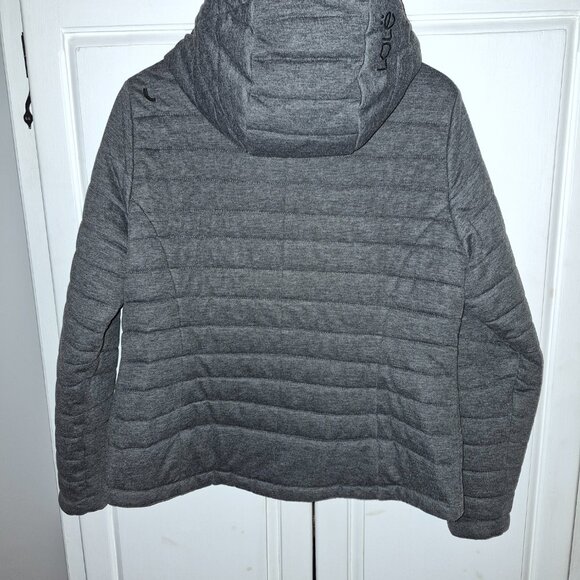 Lolë Gray winter coat size M ( pit to pit 22') in perfect condition.' - Picture 2 of 6